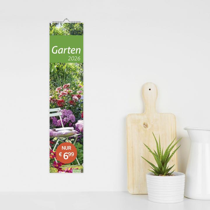 Actual product image times&more Garten Langplaner 2026 (Hardcover, German)