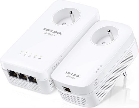TP-Link TL-WPA8635P KIT- AV1300 - Powerline adapter - Belgian stopcontact - 2-pack ) (1200 Mbit/s)