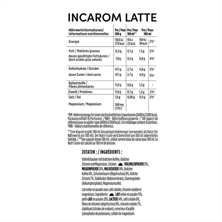 Produktbild Nescafé Dolce Gusto Incarom Latte (16 x Port.)
