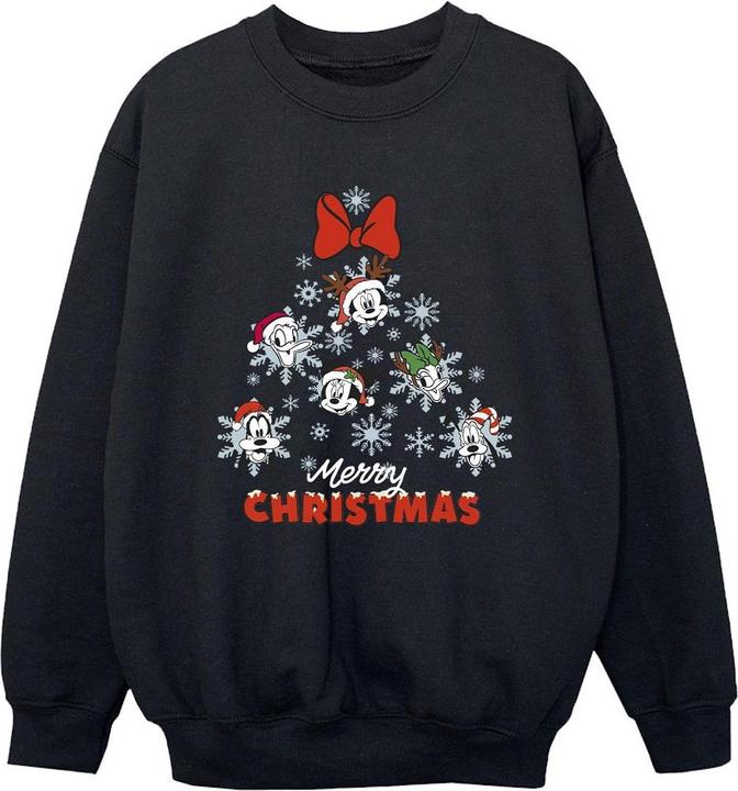 Disney Mickey Mouse And Friends Christmas Tree Sweatshirt Jungen