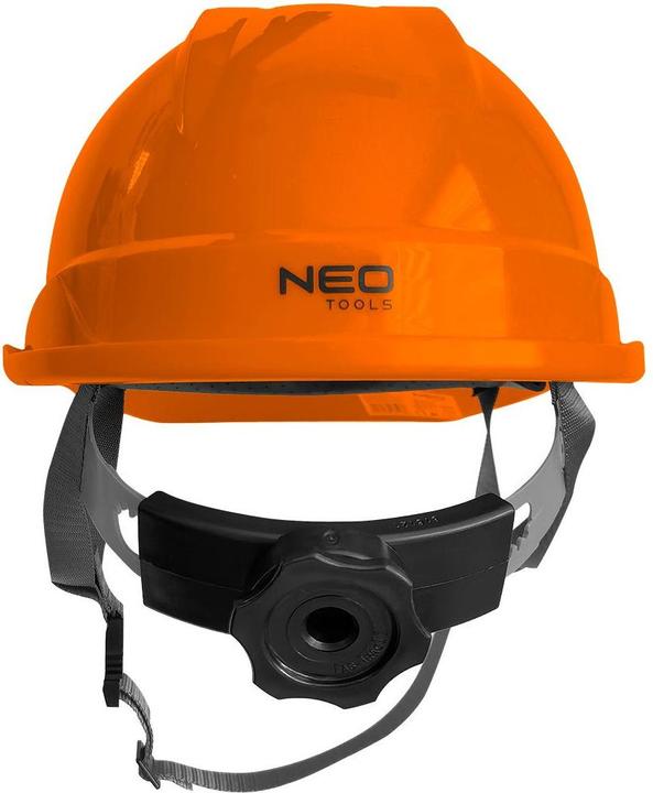 Immagine prodotto Neo Casco industriale con mentoniera, arancione (52 - 64 cm)
