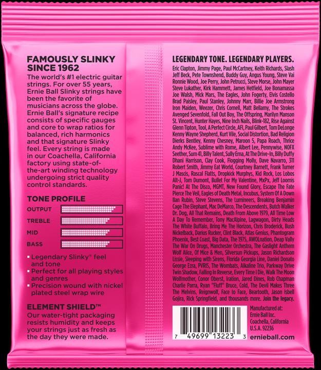 Productafbeelding Ernie Ball Slinky Nikkel 3 Super (6 x, Elektrische gitaar, 0.04")