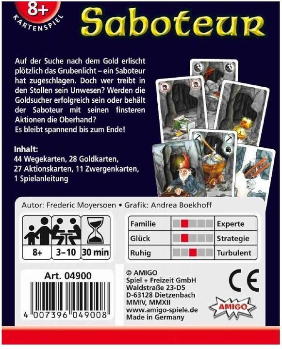 Productafbeelding Amigo Saboteur (Duits)