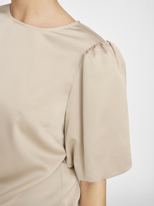 Actual product image Vila Round neck top with short sleeves (42)