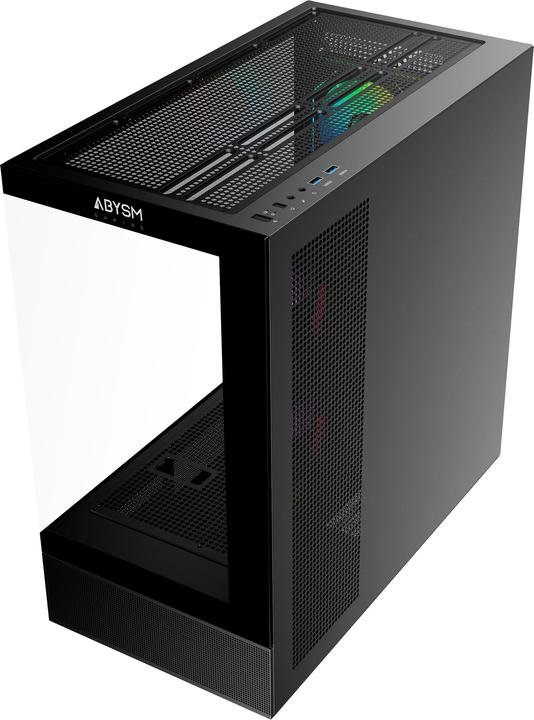 Actual product image Abysm Gaming DANUBE SAVA H400 Prime (mATX, ITX, ATX)