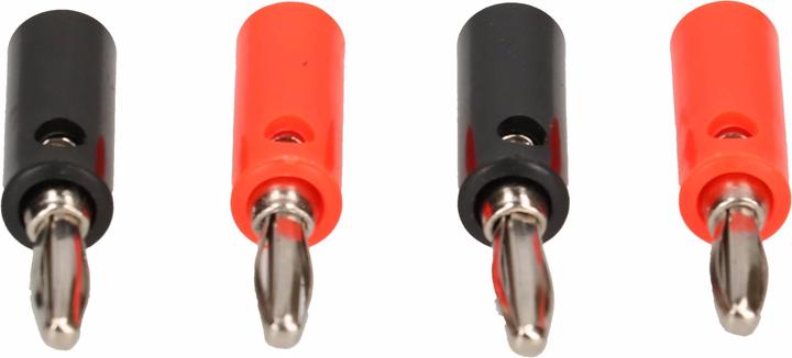 Actual product image Max Hauri Banana plug 4mm 4 pcs.