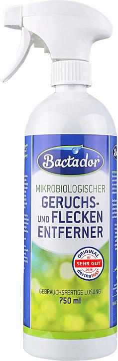 Bactador Désodorisant-Détachant (Chien, Chat, Rongeur, Reptiles, Oiseau, 750 ml)