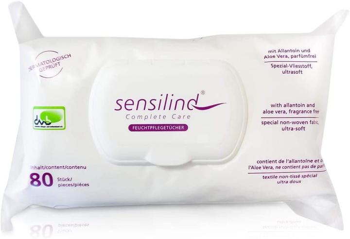 Produktbild Sensilind Feuchttuch Packungsmenge: 80 St./Pack. Packungsmenge: 80 St./Pack. (80 Stück)