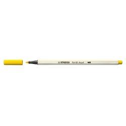 Produktbild STABILO Pen 68 brush Premium-Filzstift (Gelb, 1 x)