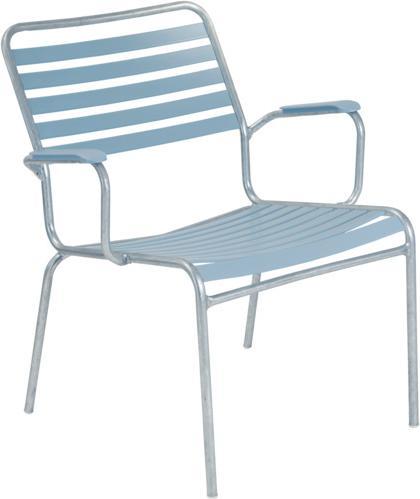 Pastel blue, Hot dip galvanized