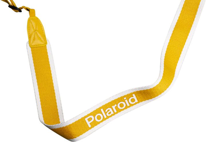 Polaroid Cinghia Per Fotocamera Piatta A Strisce Gialle (Ora, i-Tipo, SX-70, OneStep+)