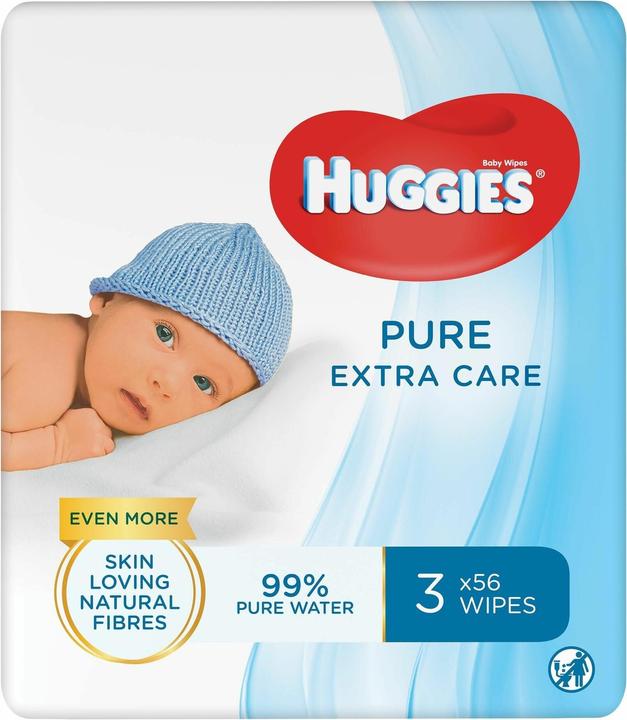 Huggies Pure Extra Care (168 Piece)