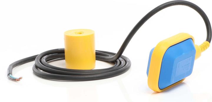 Produktbild Wiltec Schwimmerschalter Pumpe 230V 16A Tauchpumpen Pegelschalter 2m Kabel