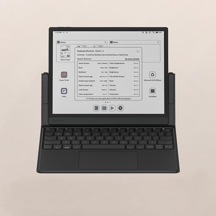 Actual product image Onyx Boox Magnetic Keyboard Cover for Tab Ultra C Pro (Eng. Int., Boox Tab Ultra C Pro)