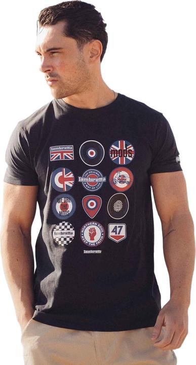 Immagine prodotto Lambretta SS25 Maglietta Distintivo Uomo (L)