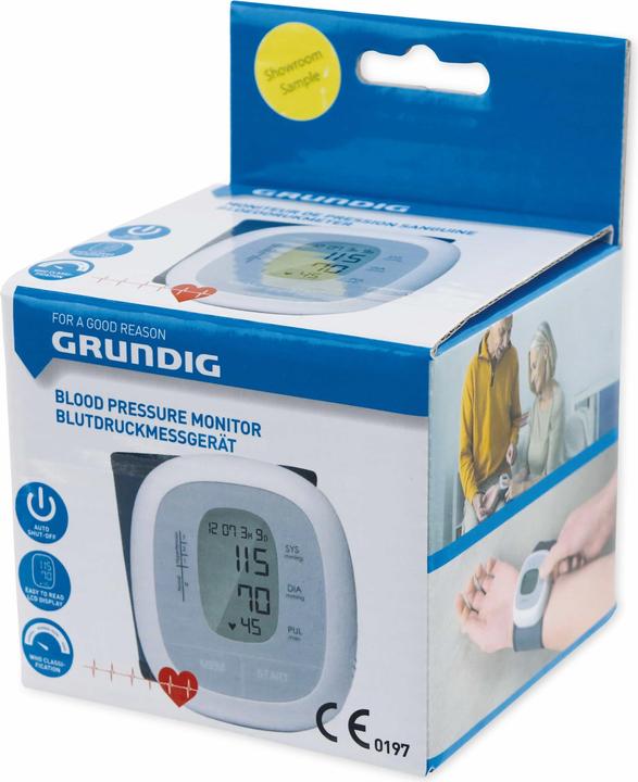 Grundig Blood pressure monitor wrist (Blutdruckmessgerät Handgelenk)
