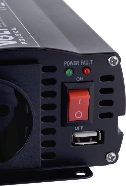 Actual product image Volt Polska Przetwornica napiecia IPS 600 DUO 12/24V/230V