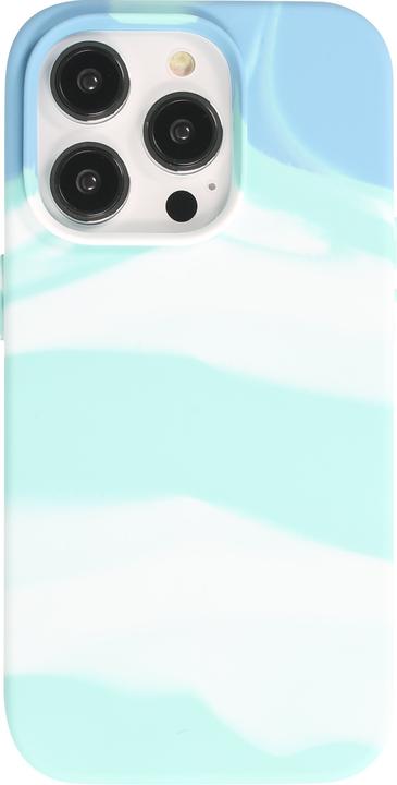 Immagine prodotto PhoneLook Cover Gel Soft touch strisce lisce /turchese (Apple iPhone 14 Pro Max)