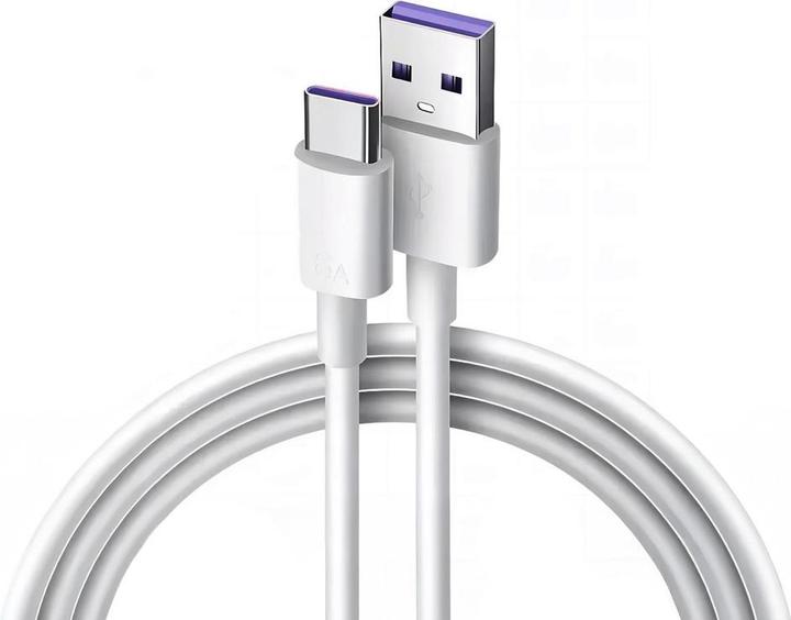 ECONOMY-KABEL USB AUF TYP-C 5A 100W 2M WEISS USB3.0 (100 W)