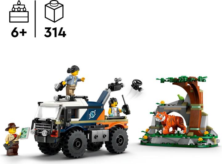 Produktbild LEGO Dschungelforscher-Truck (60426, LEGO City)