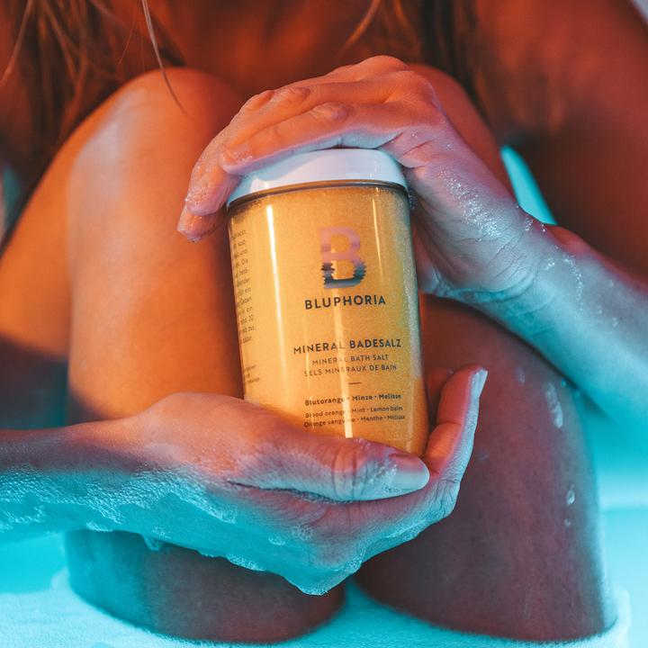 Actual product image Bluphoria Mineral bath salts (400 ml, Bath salts)