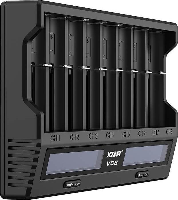 Actual product image Xtar VC8 Charger (1 pcs., Rechargeable battery)
