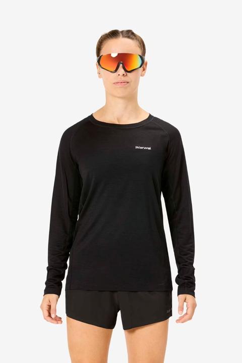 Actual product image Nnormal Merino Long Sleeve T-shirt W (S)