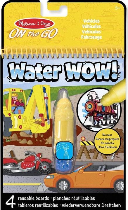 Melissa & Doug Malbuch Fahrzeuge