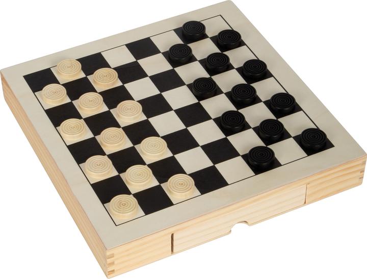 Produktbild small foot Schach, Dame, Mühle