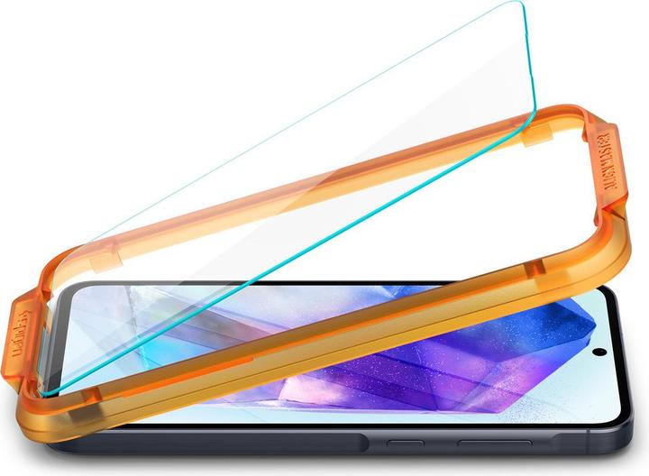 Actual product image Spigen ALM Glas.Tr Sam A55 5G 2szt. szkło hartowane AGL07775 (2 Piece, Samsung Galaxy A55)