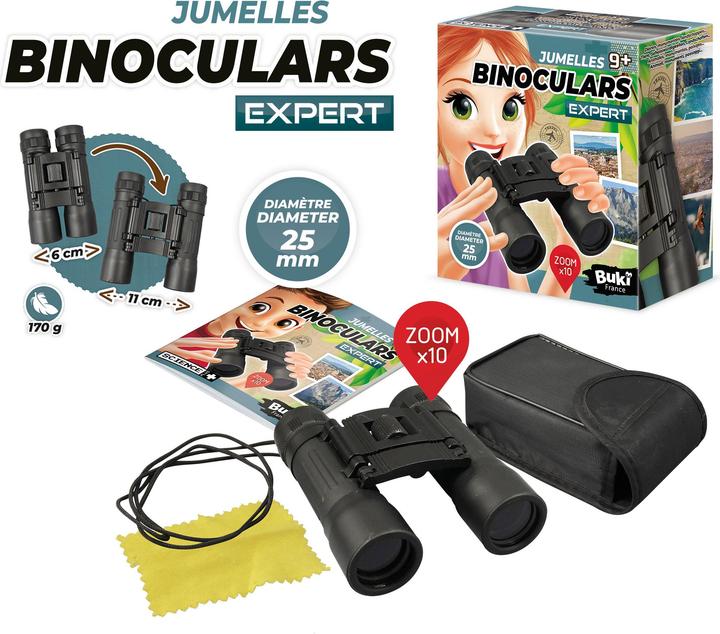 Actual product image Buki France SP008 Expert Binoculars For 9+ Years