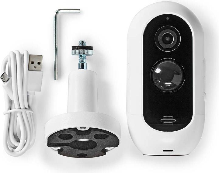 Produktbild Nedis SmartLife Aussenkamera Wi-Fi 1920x1080 IP65 Max. Batterie-Lebensdauer: 6 Monate Cloud Storage ( (1920 x 1080 Pixels)