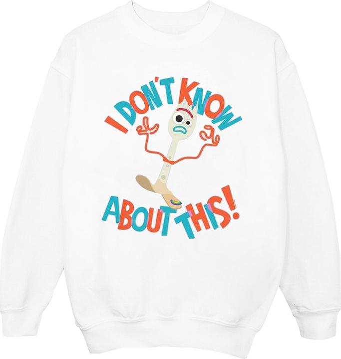 Disney Toy Story 4 Forky I Dont Know About This Sweatshirt (S)