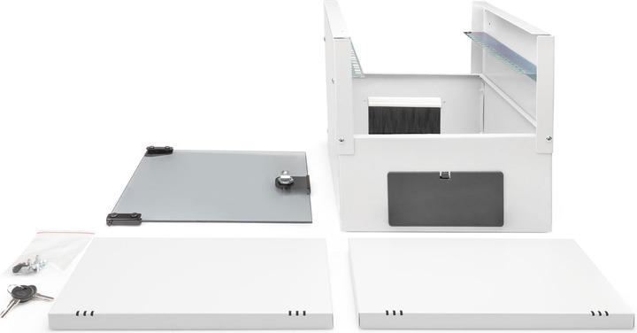 Produktbild Digitus 10" 9HE Wandgehäuse, SOHO PRO 457 x 316 x 298 mm, grau (9 HE, 10 Zoll Rack)