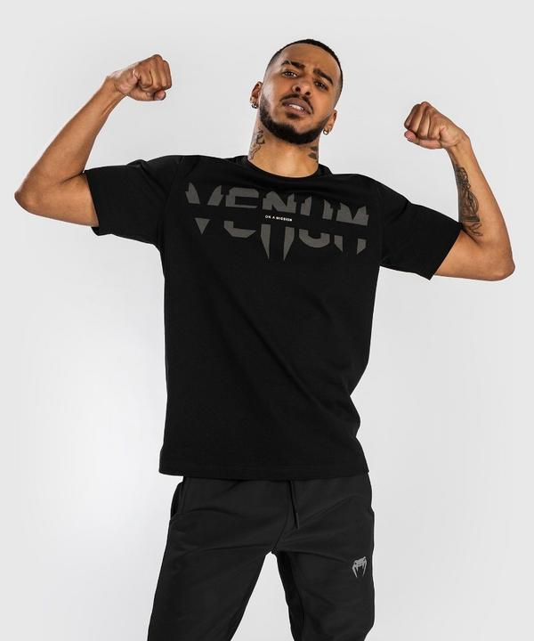 Venum On Mission T-shirt - Regular Fit - Black - S (S)