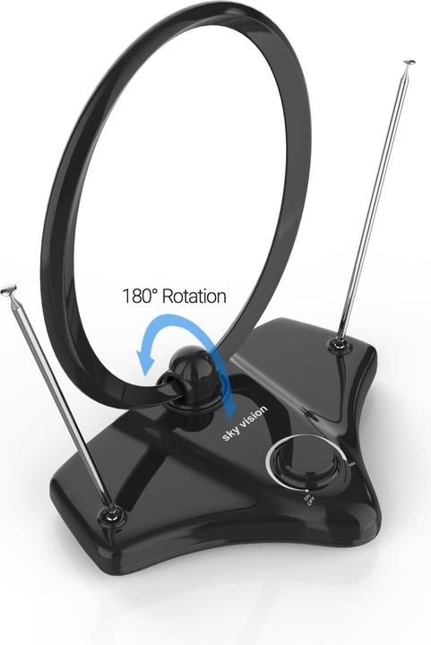 Produktbild Vantage DVB-T2 Zimmerantenne mit Verstärkung (Zimmerantenne, DVB-T / -T2)