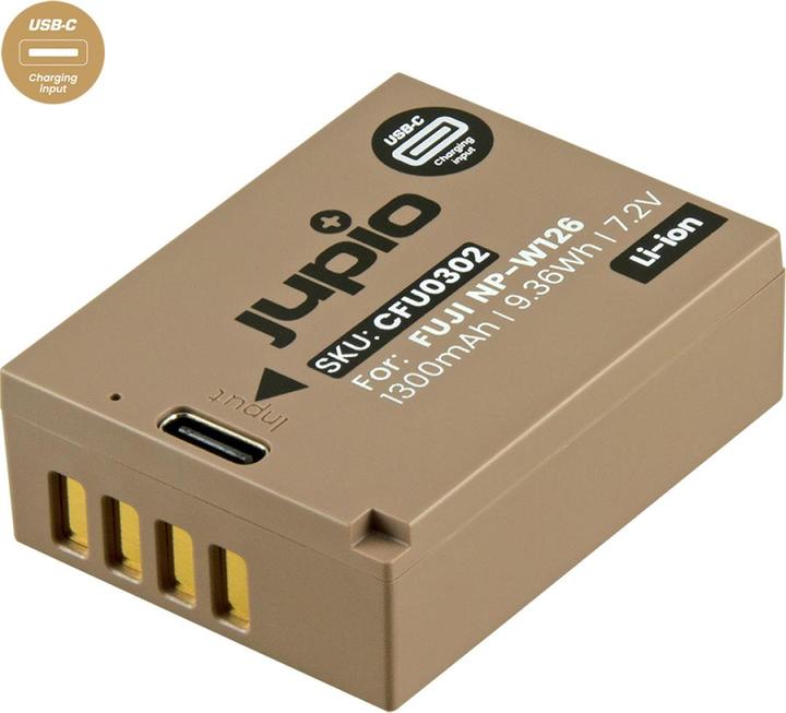 Immagine prodotto Jupio Fujifilm NP-W126S USB-C (Batteria della fotocamera)