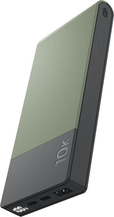 Image du produit GP Batteries GP PowerBank M2+ 10C 10000mAh 2xUSB-C/1xUSB-A vert Indicateur LED (10000 mAh, 22.50 W, 37 Wh)