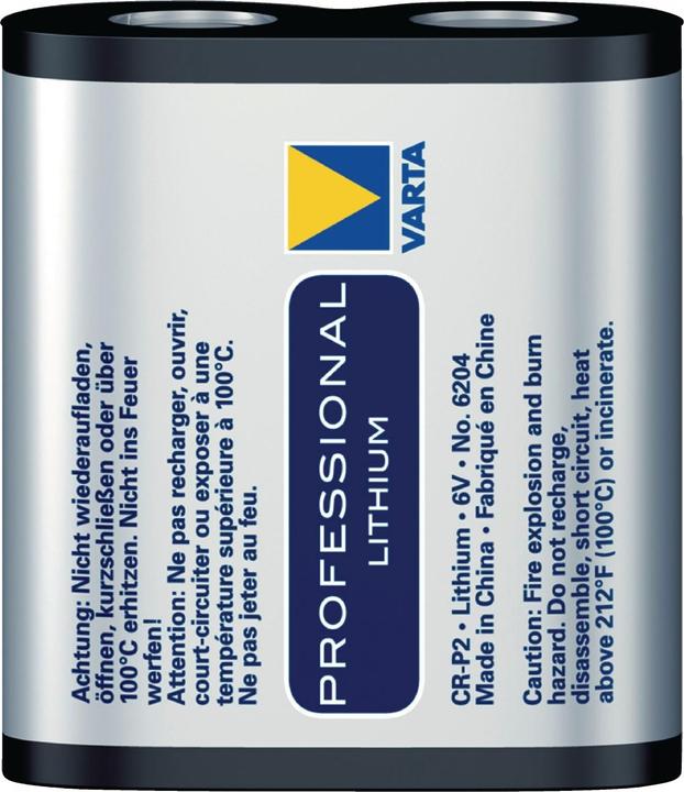 Actual product image Varta Photo Lithium (1 pcs., CRP2, 1450 mAh)