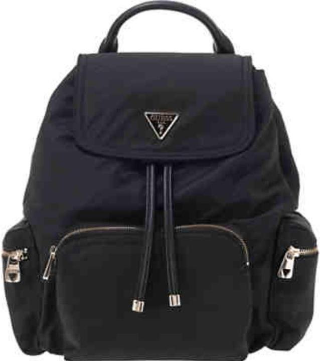 Image du produit Guess Gemma, Textile Backpack, Black, HWEYG839532BLA, For Women, 22 x 32 x