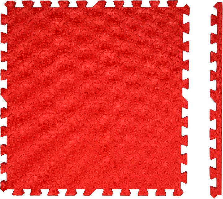 Actual product image Edukit 4-teiliges Fitness Bodenschutzmatten-Set, 60x60 cm (2 cm)