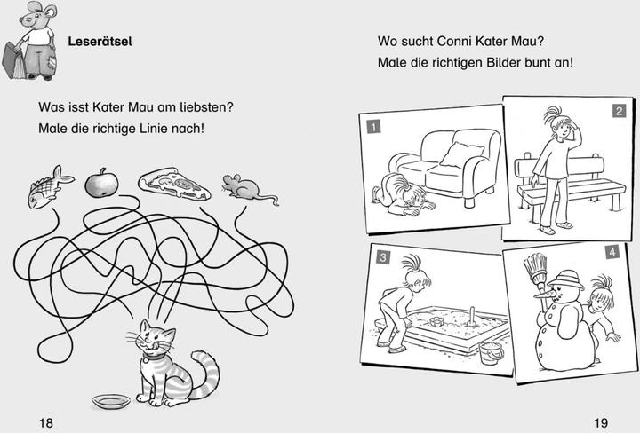 Produktbild Freche Conni-Geschichten zum Lesenlernen: Conni sucht Kater Mau, Conni und die Prinzessin, Conn (Deutsch, Julia Boehme, Herdis Albrecht, 2022)