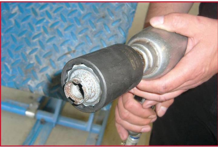 Actual product image KS Tools Special drive shaft impact socket, 1/2", 27mm (27 mm)