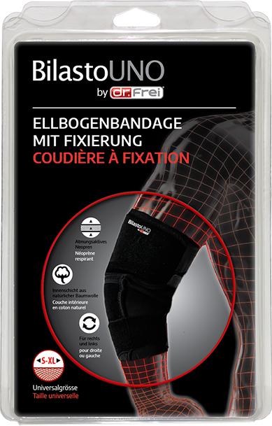 Actual product image Bilasto Uno Elbow bandage with fixation (One size)