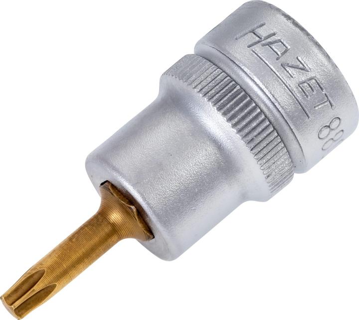 Produktbild HAZET Schraubendreher-Steckschlüsseleinsatz ∙ TORX 8802-T20 ∙ Vierkant10 mm (3/8 Zoll) ∙ Innen TOR…