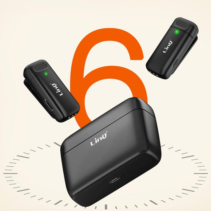 Actual product image LinQ Tie Microphone with Lightning connector