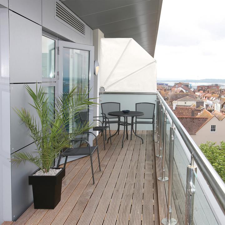 Image du produit Keller Fahnen Éventail de balcon (183 cm)