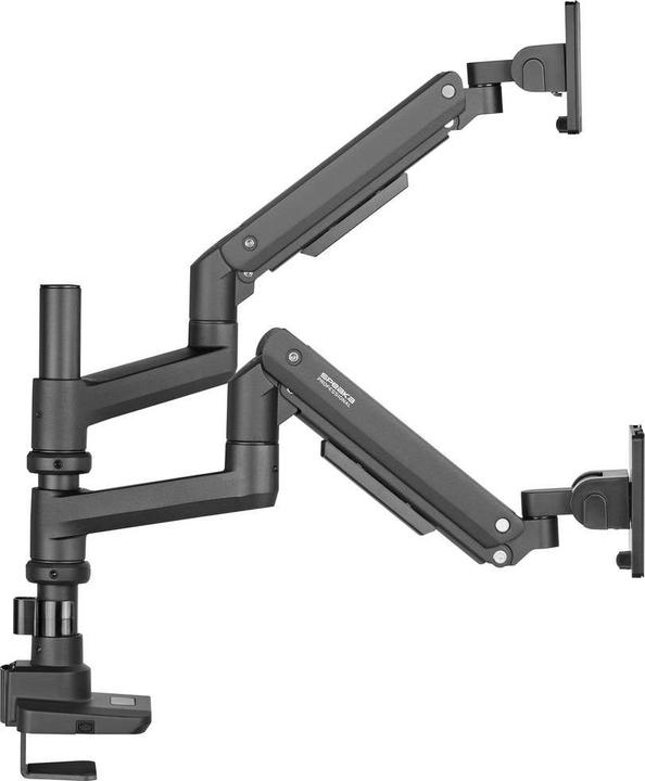 Produktbild SpeaKa Professional SP-MM-980 2fach Monitorhalterung 43,2 cm (17") - 124,5 cm (4 (Tisch, 49.02")