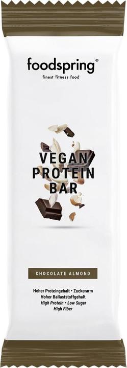 Foodspring Vegan Protein Bar (Chocolate, Almonds, 1 pcs., 60 g)