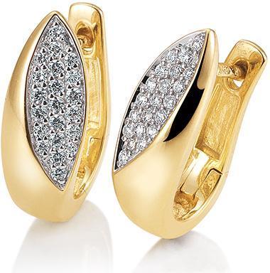 Breuning OHRSCHMUCK - BRILL. 0,283 Ct. H/si (585, - Gold)